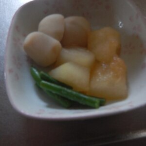 お惣菜☆　「冬瓜と里芋の含め煮」